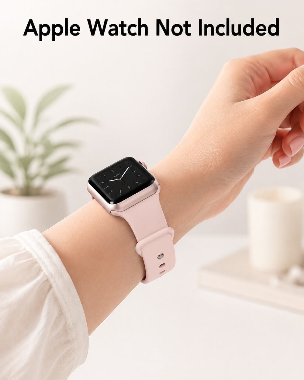 Burlywood Band fits  Apple Watch Sports 38/40/41mm Series 4,5,6,7,8,9 & SE